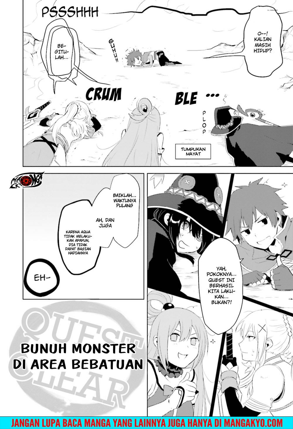 Kono Subarashii Sekai ni Nichijou wo! Chapter 01 Gambar 15